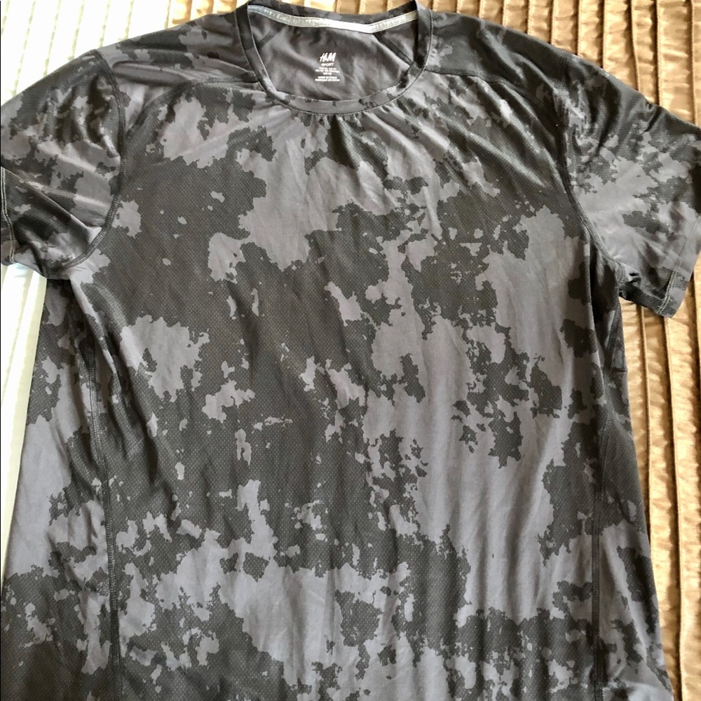 Dri-fit camouflage shirt